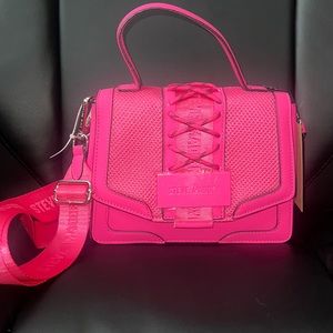 NWT Steve Madden pink Bdali bag